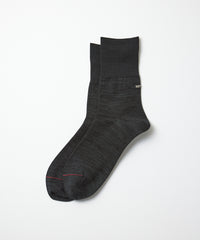 ORGANIC COTTON & RECYCLE POLYESTER MINI CREW SOCKS