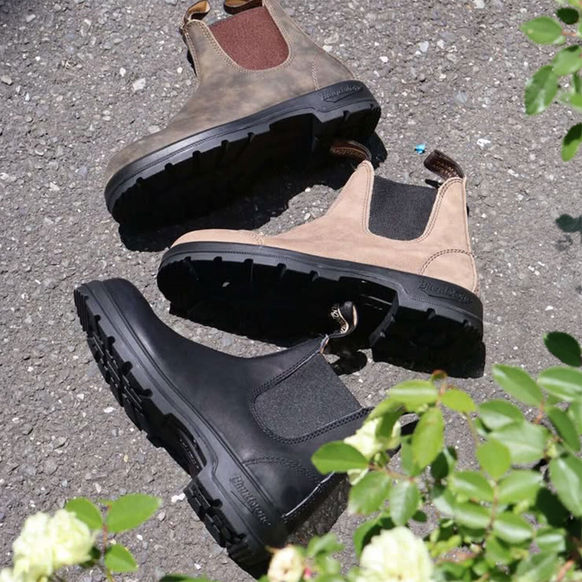 梅雨時期にもおすすめのBlundstone