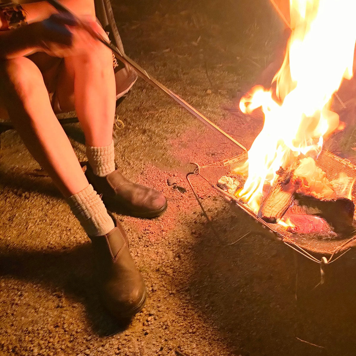 BlundstoneでキャンプにGO！