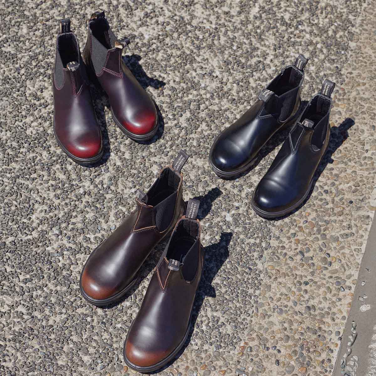 “履く時間を楽しむ” ブラッシュドレザー