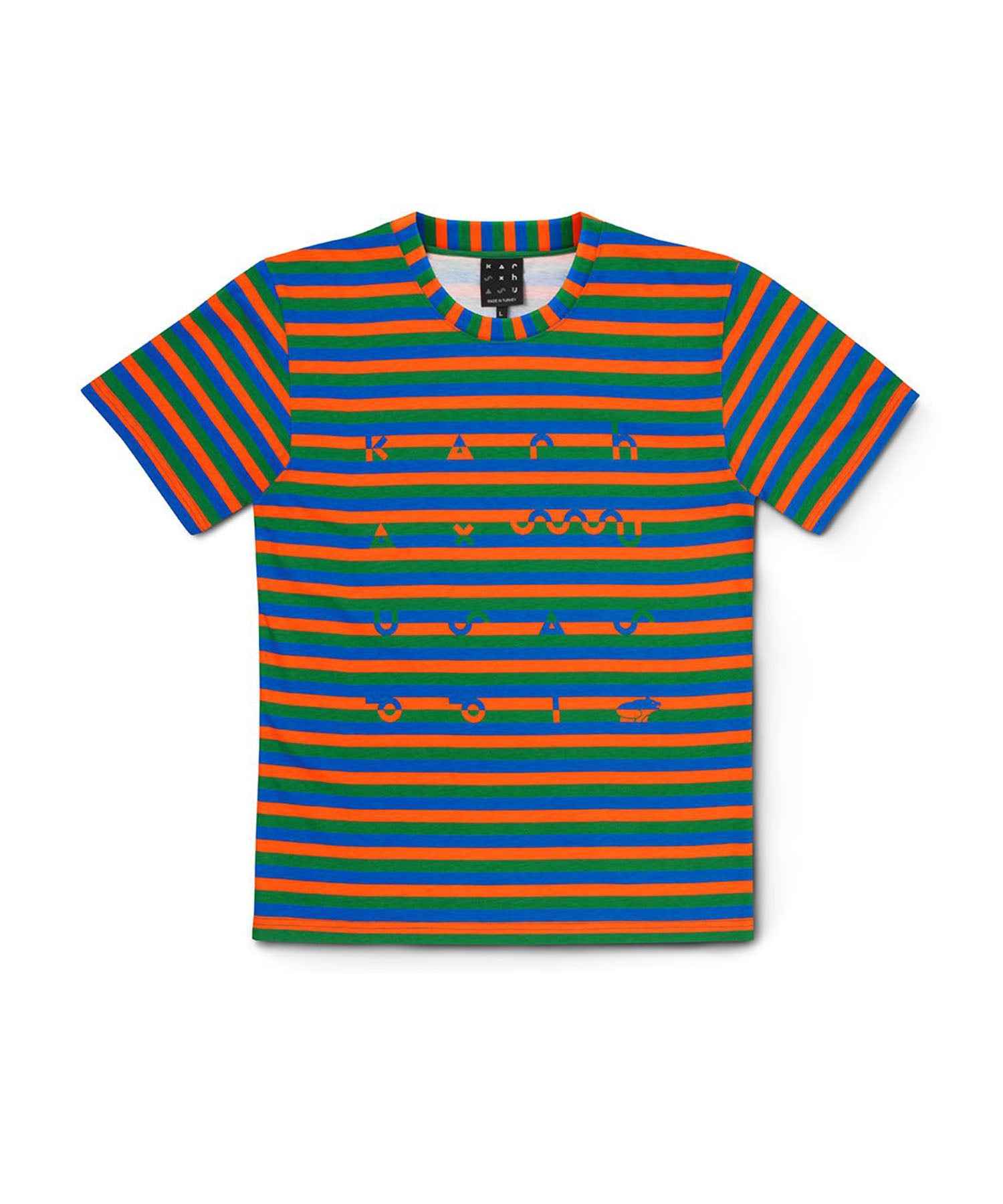【50％OFF】KARHU X SASU KAUPPI TRICOLORE STRIPED T-SHIRT