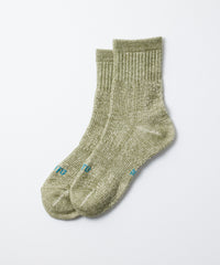 DOUBLE FACE MID SOCKS ”ORGANIC COTTON”