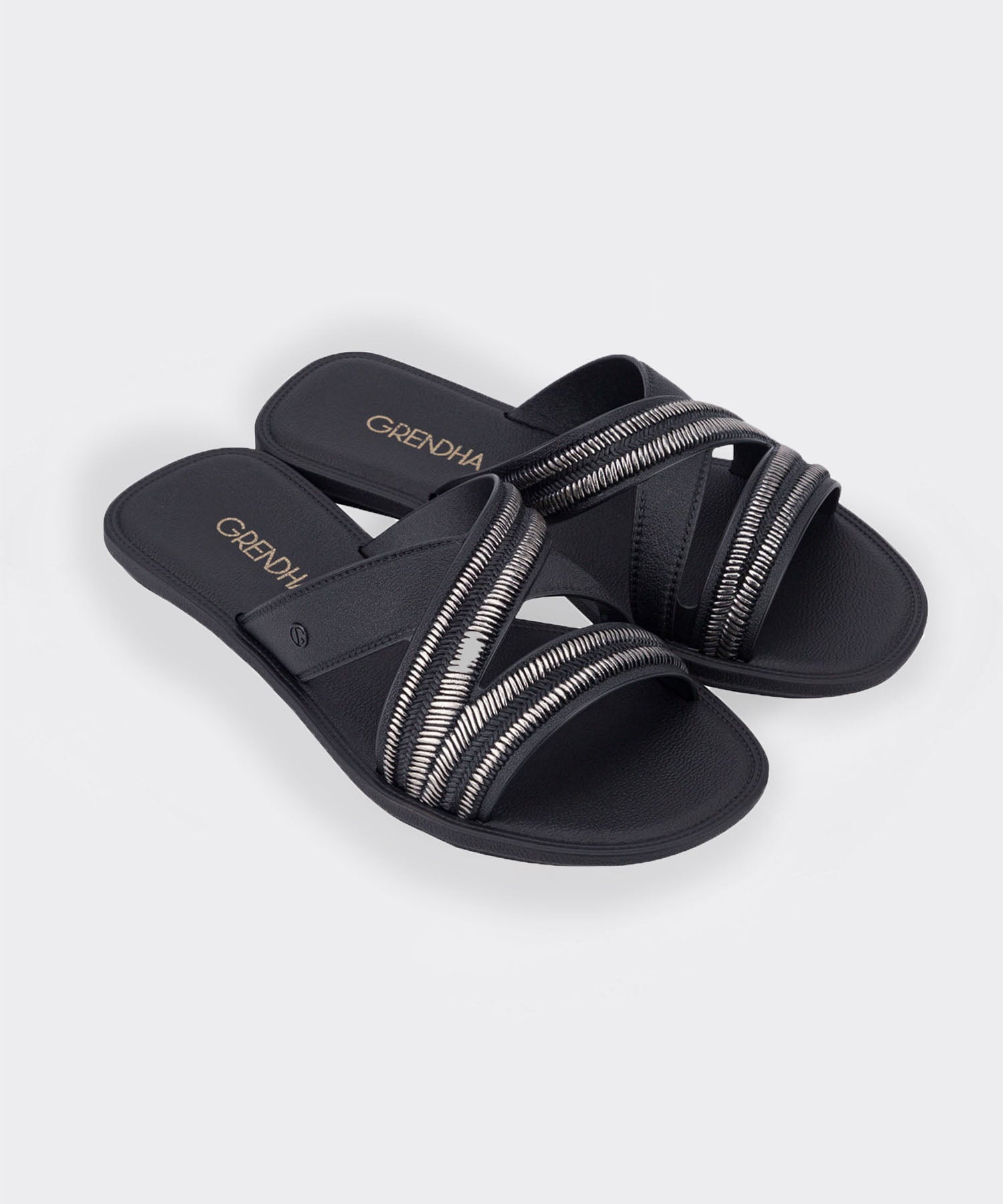 【50%OFF】GRENDHA BURITI RAFIA SLIDE